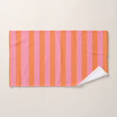 Oranje-roze zomerhanddoekset bad handdoek (Handdoek)