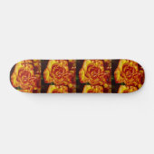 Oranje Rozen, 7 3/4 "Skateboard Deck Persoonlijk Skateboard (Horizontaal)