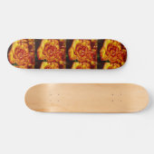 Oranje Rozen, 7 3/4 "Skateboard Deck Persoonlijk Skateboard (Horizontaal)
