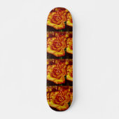 Oranje Rozen, 7 3/4 "Skateboard Deck Persoonlijk Skateboard (Voorkant)