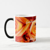 Oranje Rozen Bouquet Mok (Links)