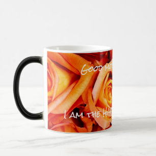 Oranje Rozen Bouquet Mok