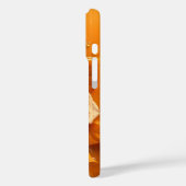 Oranje Rozen met Warm Glow Hoesje-Mate iPhone Case (Achterkant / Links)