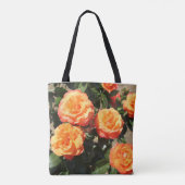 Oranje Rozen slaan Tote Bag (Achterkant)