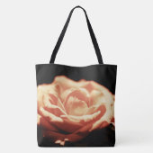  oranje rozen tote bag (Achterkant)
