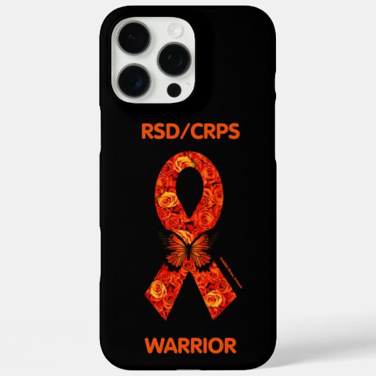 Oranje Rozen/vlinder...RSD/CRPS Case-Mate iPhone Case (Achterkant)