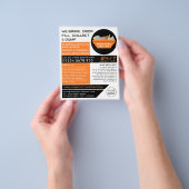 Oranje Rubbish Skip, Skip/Dumpster Company Flyer (Hand)