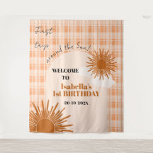 Oranje ruit eerste reis rond de zon verjaardag