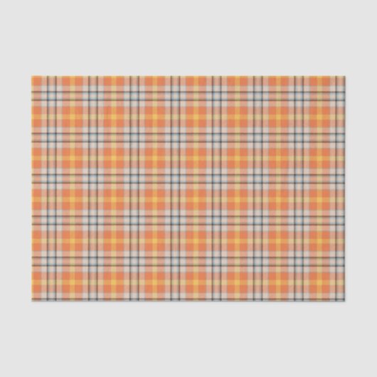 Oranje ruit  tissuepapier (Voorkant)
