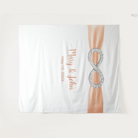 Oranje Ruiteinigrond met Ruiteinigrond Wandkleed (Voorkant (horizontaal))