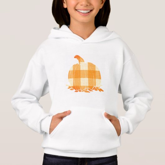 Oranje ruitjes pompoen (Voorkant)