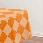 Oranje ruitpatroon van Checker Tafelkleed (Voorbeeld)