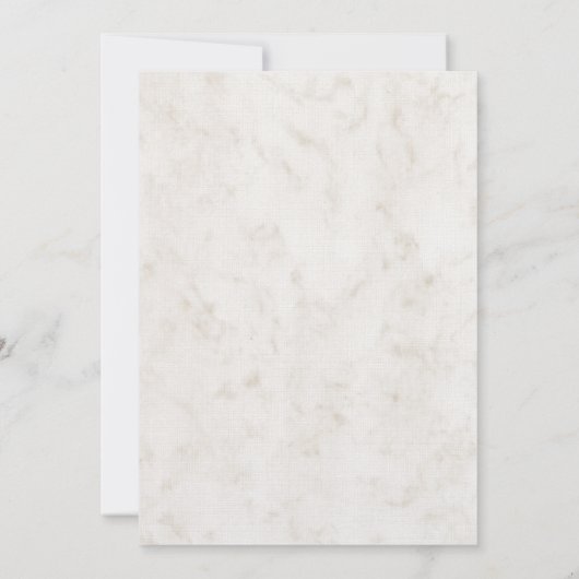 Oranje Rustic Seashell sparen de Datum uitnodigen Save The Date (Achterkant)