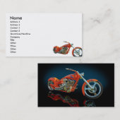 Oranje ruw; visitekaartje (Voorkant / Achterkant)