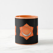 Oranje Sacrale Chakra Symbool - Mindfulness en Hea Mok (Midden)