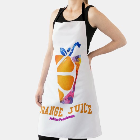 oranje sap schort (Insitu)