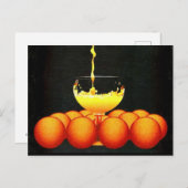 Oranje sap / Sinaasappels ... Mark Edward Westerfi Briefkaart (Voorkant / Achterkant)