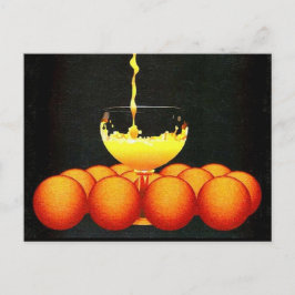 Oranje sap / Sinaasappels ... Mark Edward Westerfi Briefkaart
