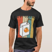 Oranje sap T-shirt (Voorkant)