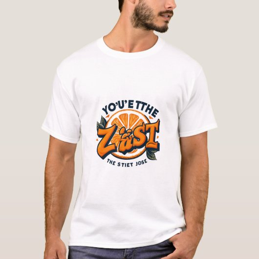 Oranje sap te redden t-shirt (Voorkant)