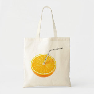 Oranje sap tote bag