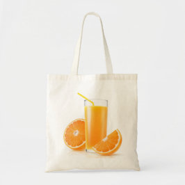 Oranje sap tote bag