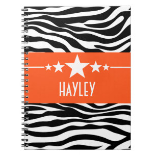 Oranje Sassy Star-Notitieboek Notitieboek
