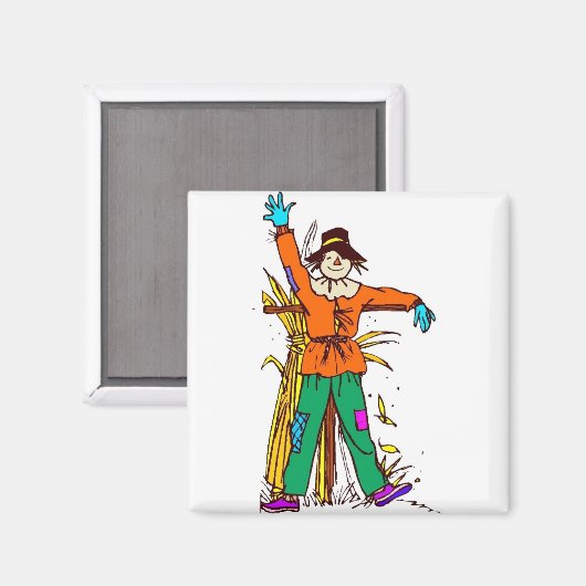 Oranje Scarecrow Magneet (Voorkant / Achterkant)