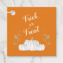 Oranje Schattig Trick Or Treat Pompoen Halloween