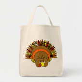 Oranje #Schattige #TURKIJE #Tas Tote Bag (Voorkant)