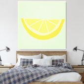 oranje schilderkunst canvas afdruk (Insitu (Slaapkamer))