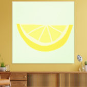 oranje schilderkunst canvas afdruk (Insitu (Woonkamer))