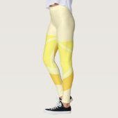 oranje schilderkunst leggings (Links)