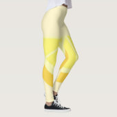 oranje schilderkunst leggings (Rechts)