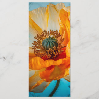 Oranje schoonheid Bladwijzer Menu