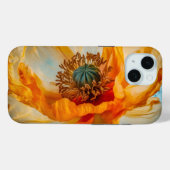 Oranje schoonheid Case-Mate iPhone case (Achterkant (horizontaal))