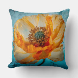 Oranje schoonheid kussen