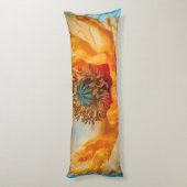 Oranje schoonheid lichaamskussen (Achterkant (Verticaal))