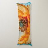 Oranje schoonheid lichaamskussen (Voorkant Verticaal)