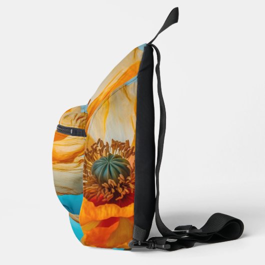 Oranje schoonheid sling bag (Rechts)