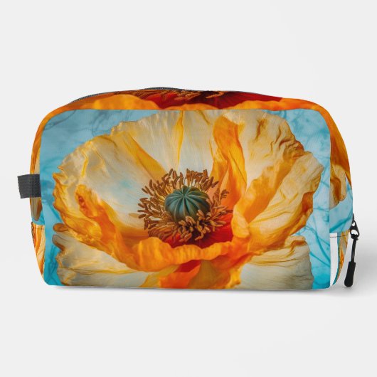 Oranje schoonheid toilettasje (Voorkant)