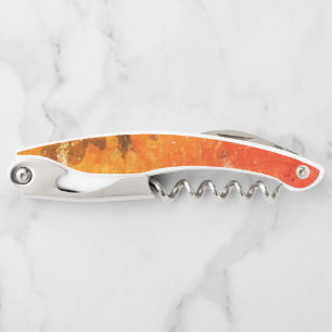 Oranje schroef kurkentrekker