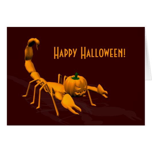 Oranje Scorpion (Voorkant Horizontaal)