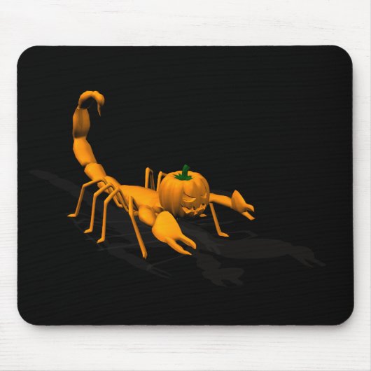 Oranje Scorpion Muismat (Voorkant)