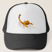 Oranje Scorpion Trucker Pet (Voorkant)