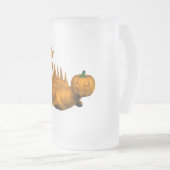 Oranje Seadragon Matglas Bierpul (Voorkant rechts)