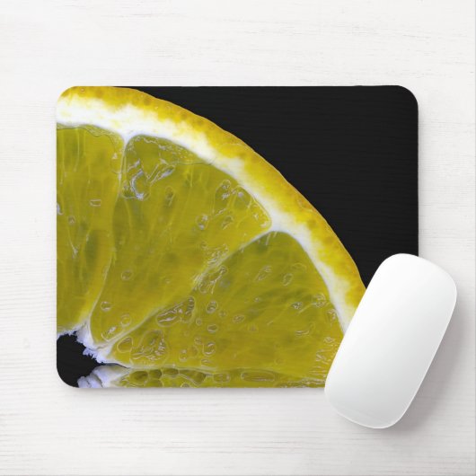 Oranje segment muismat (Met muis)