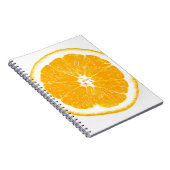 Oranje segment notitieboek (Rechterzijde)