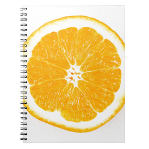 Oranje segment notitieboek