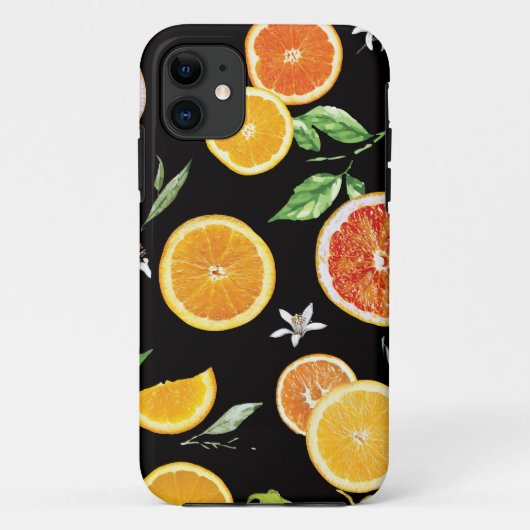 Oranje segmenten 2 #patroon #trendy #style Case-Mate iPhone case (Achterkant)